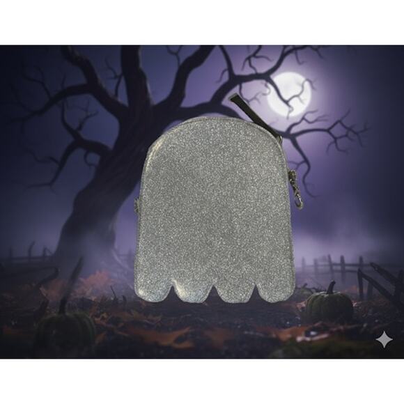 NWOT Fine by Me Sparkly Ghost Purse - Picture 3 of 4